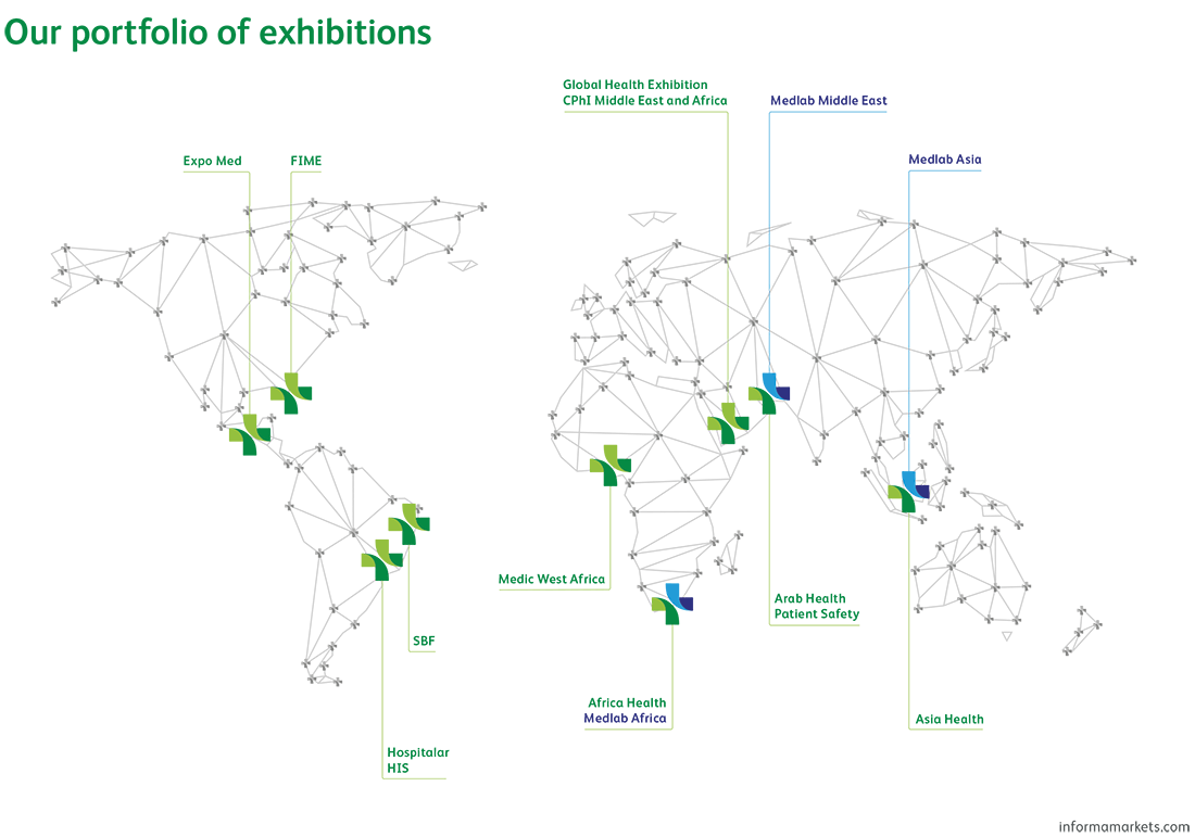 Healthcare Events Map
