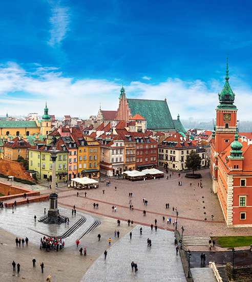 view of Warsaw