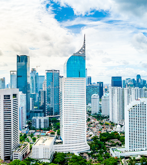 Skyline of Jakarta