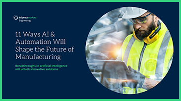 Ebook — 11 Ways AI &amp; Automation Will Shape the Future of Manufacturing