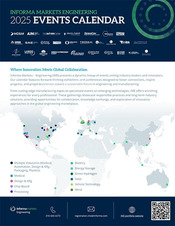 Informa Markets - Engineering Events Calendar