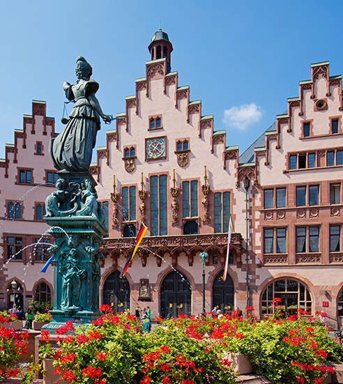 Deutschland, Hessen, Frankfurt am Main, Rathaus am Römer.