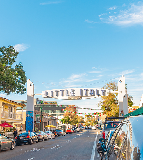 Little Italy in Bayside, CA